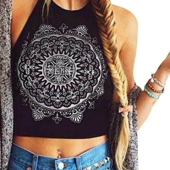 Boutique By The Bay Tops - FLASH SALE 🦋Mandala Halter